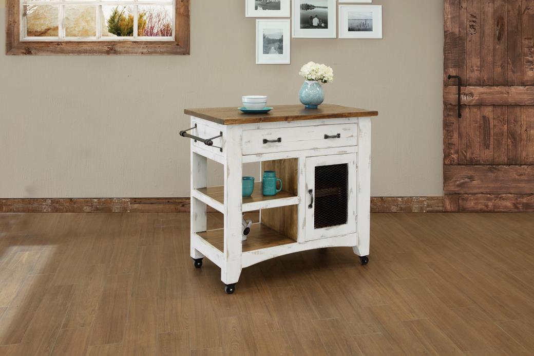 1 Drawer 1 Mesh Door Kitchen Island