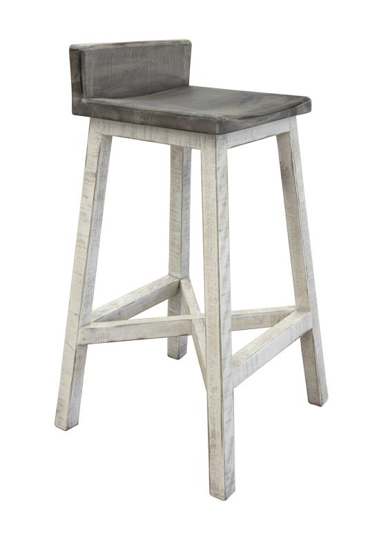 30" Wooden Stool