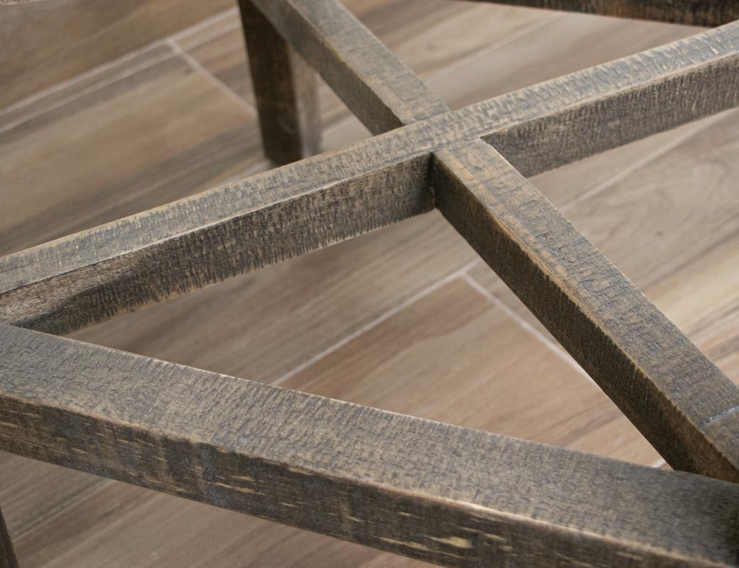 24" Wooden Stool