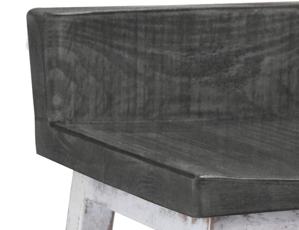 24" Wooden Stool