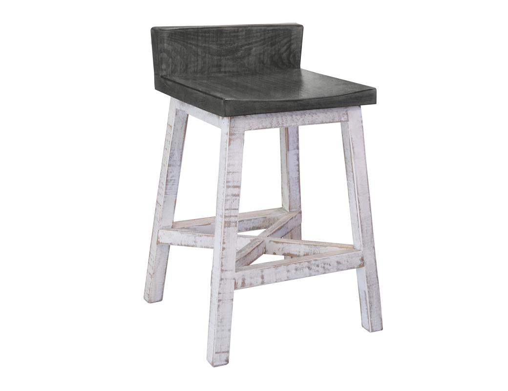 24" Wooden Stool