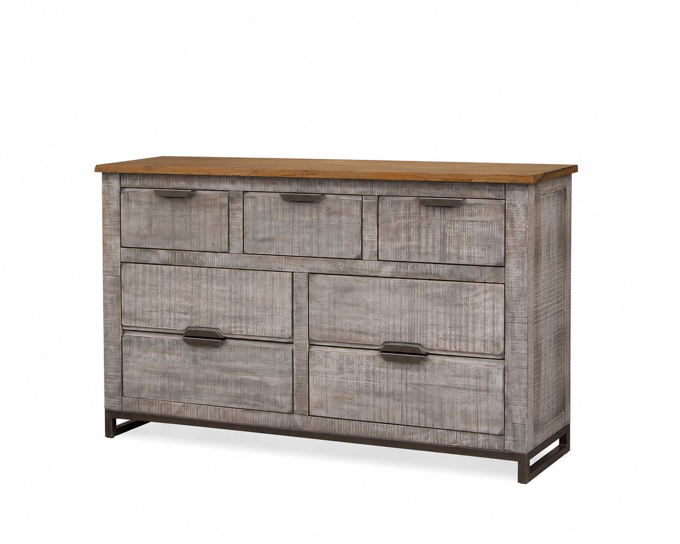 CLEARANCE! 7 Drawer Solid Wood Dresser