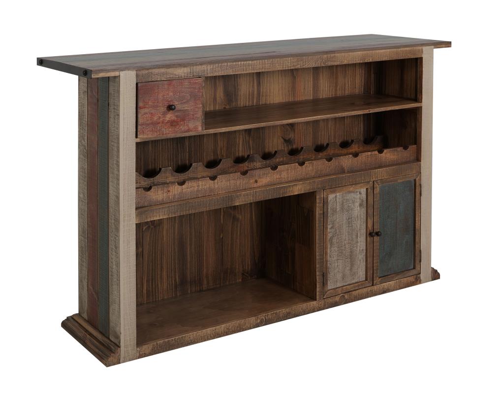 1 Drawer, 2 Door Bar
