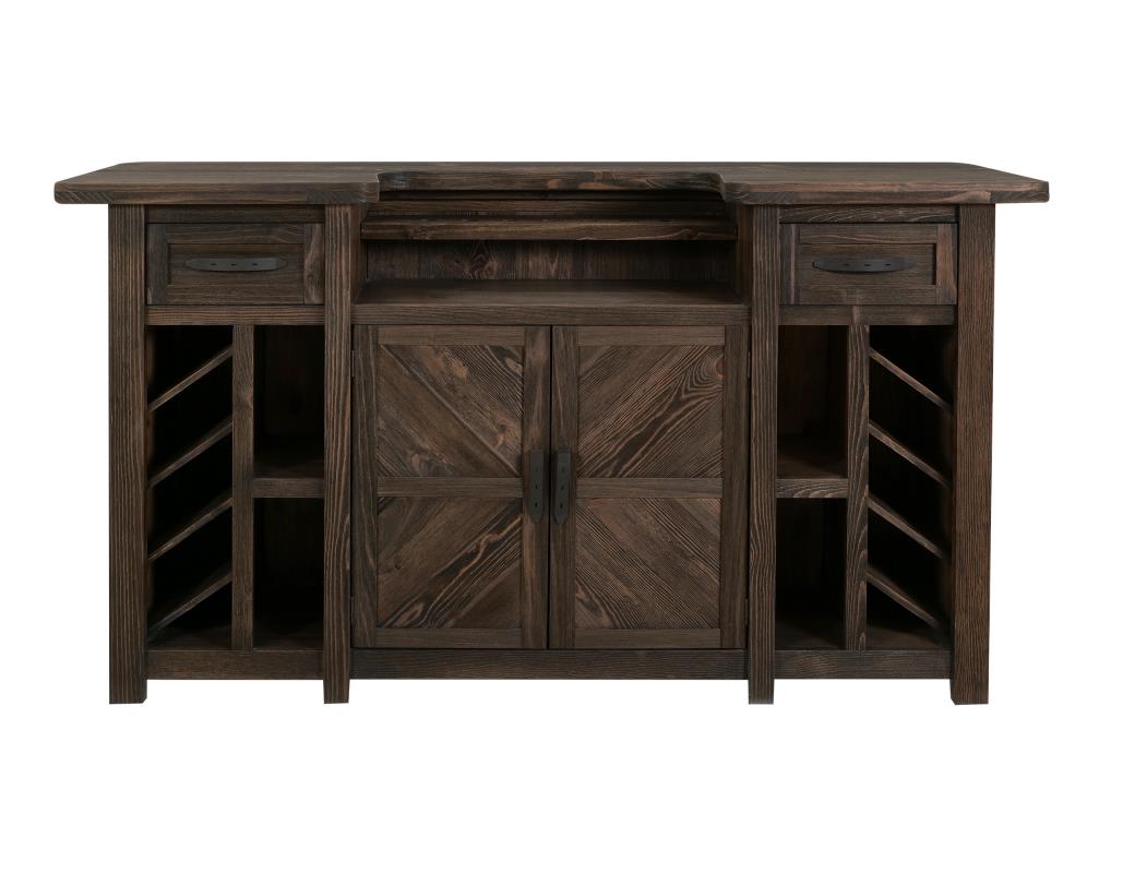 2 Drawer, 2 Door, Bar