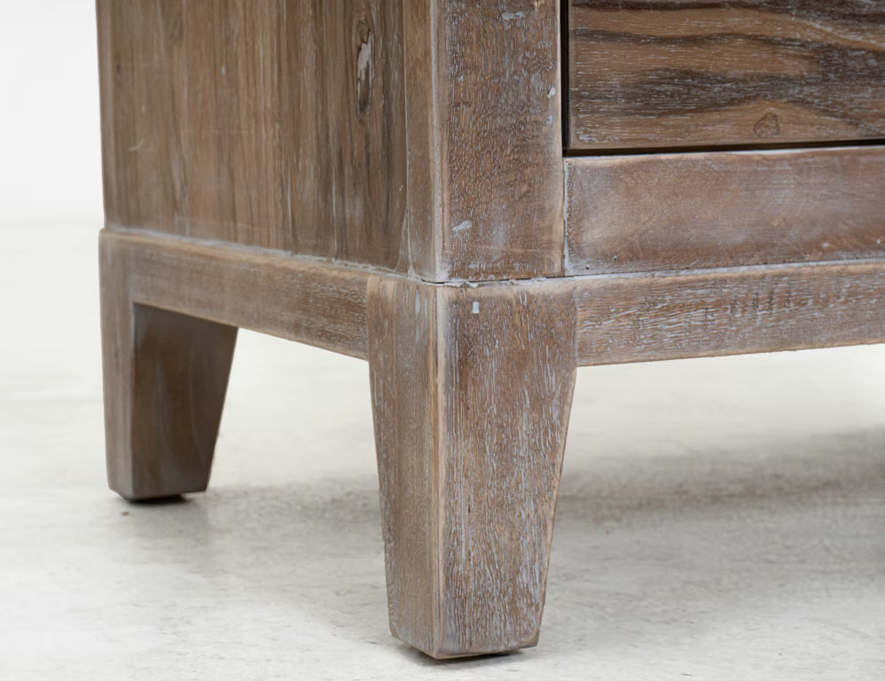 CLEARANCE! 2 Drawer Solid Wood Nightstand