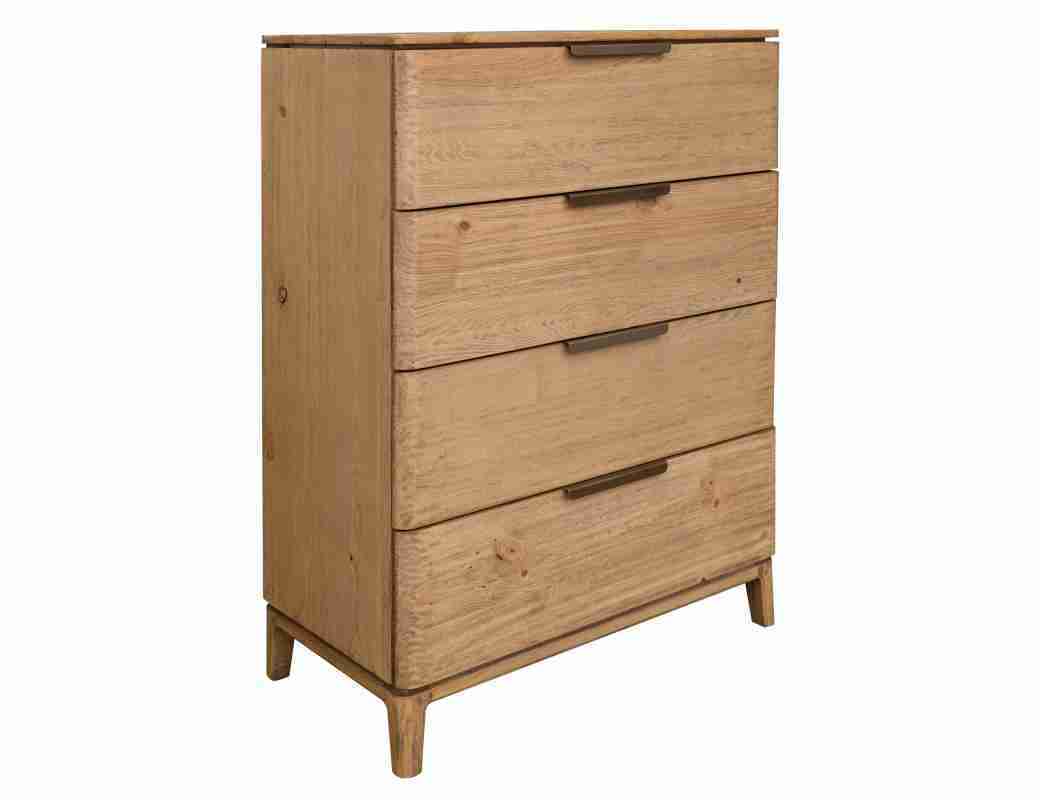 CLEARANCE! 4 Drawer Chest Solid Wood