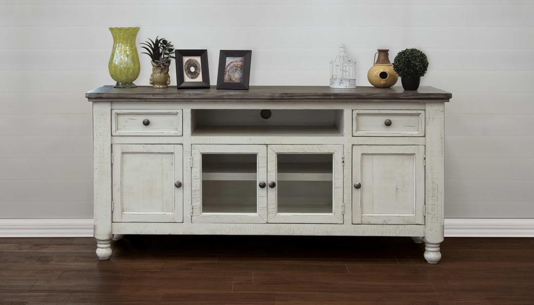 2 Drawer 4 Doors 70" TV Stand
