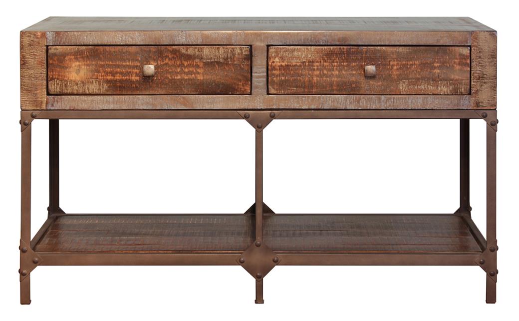2 Drawer Sofa Table