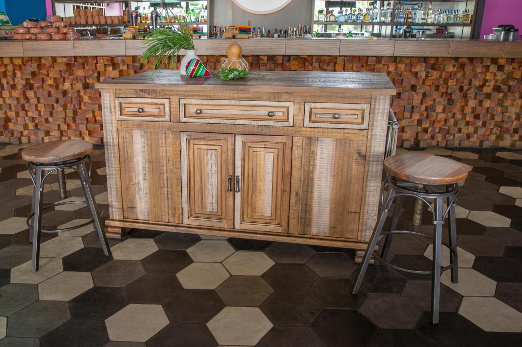 3 Drawer 6 Doors Kitchen Island