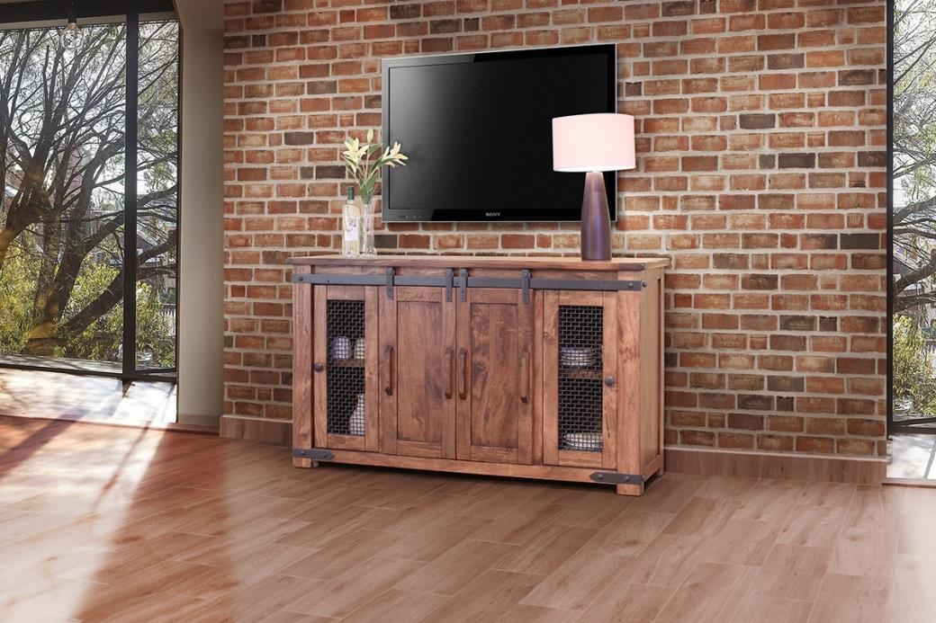 4 Doors 60" TV Stand