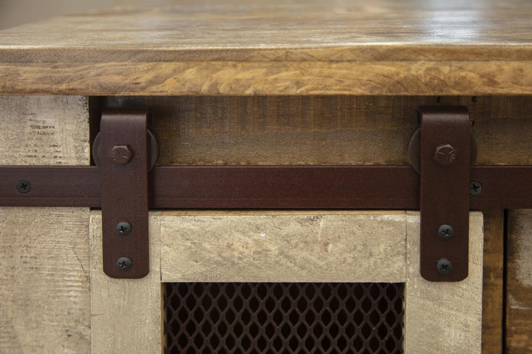 4 Drawer 2 Doors Sofa Table