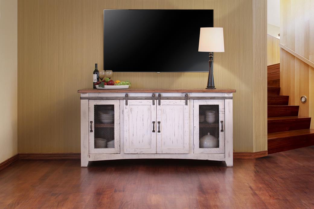 4 Door 70" TV Stand