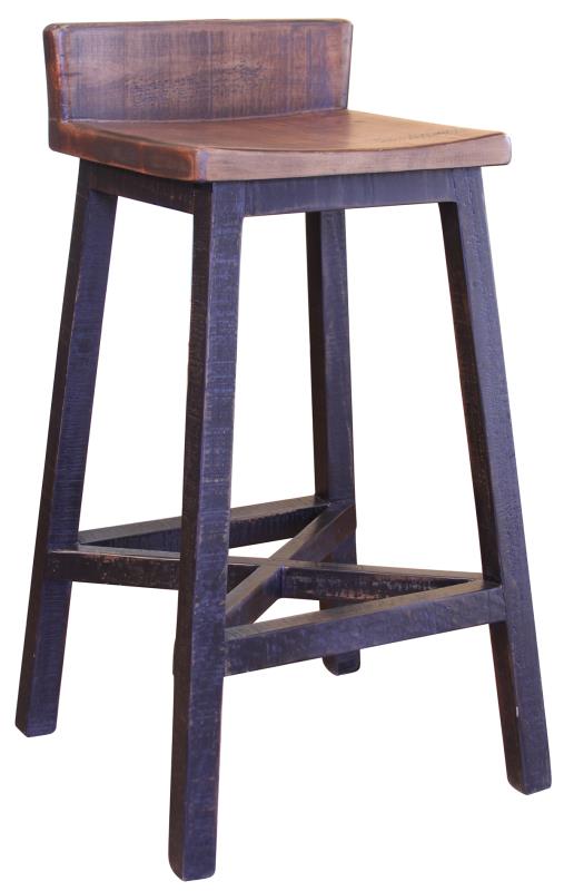 30" Wooden Stool