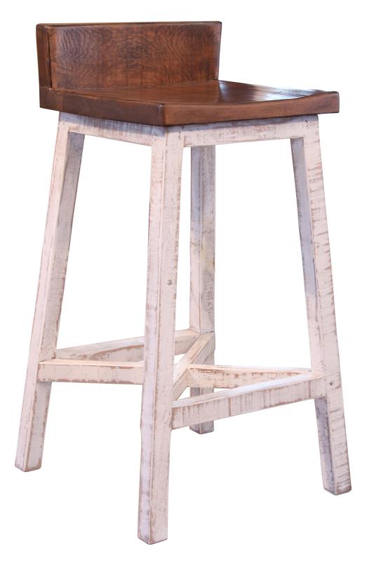 30" Wooden Stool