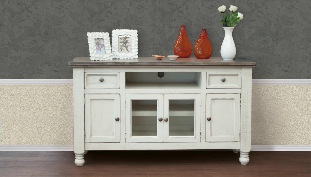 2 Drawer 4 Doors 60" TV Stand