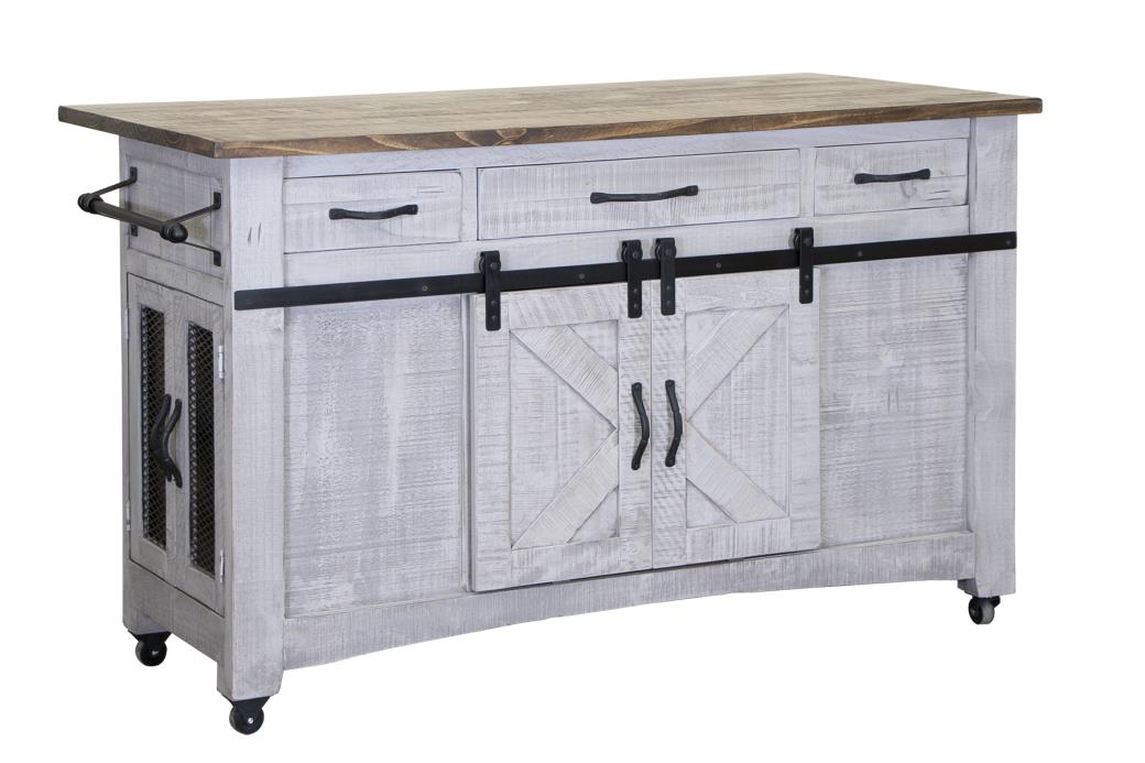3 Drawer 6 Door Kitchen Island