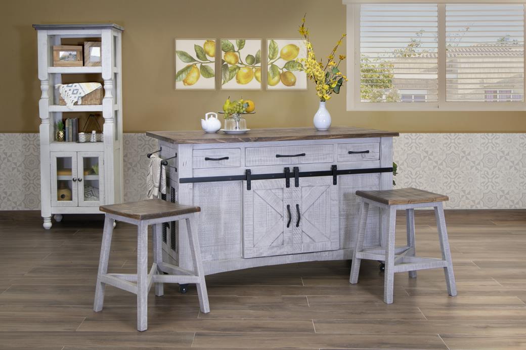 3 Drawer 6 Door Kitchen Island