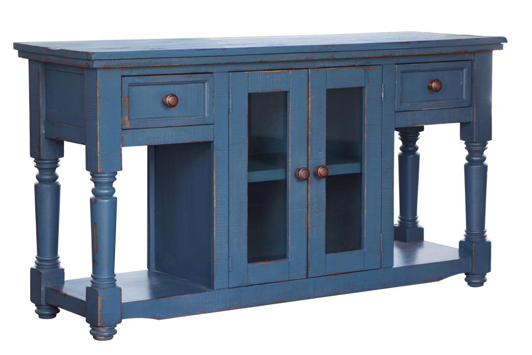 2 Drawer 2 Doors Sofa Table