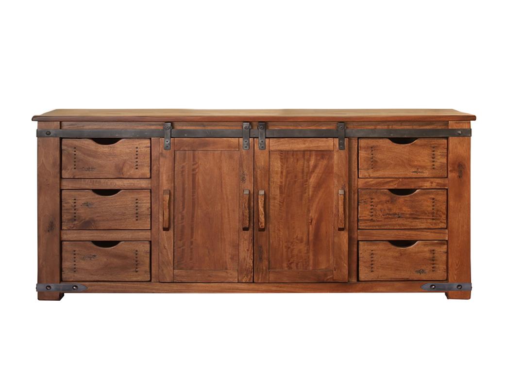 6 Drawer 2 Door 70" TV Stand