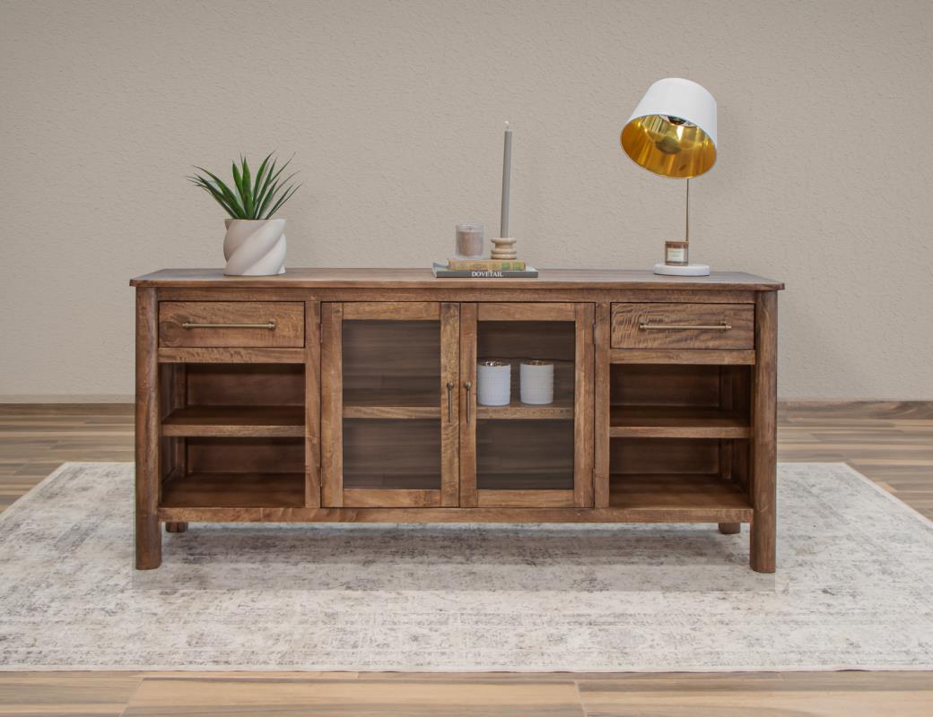 2 Drawer 2 Door TV Stand