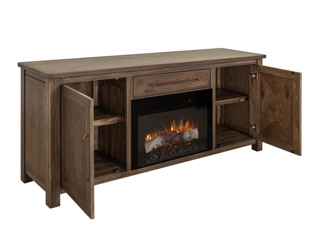 CLEARANCE! 1 Drawer 2 Drawer 70" Fireplace1,090