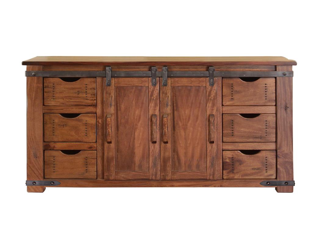 6 Drawer 2 Door 60" TV Stand