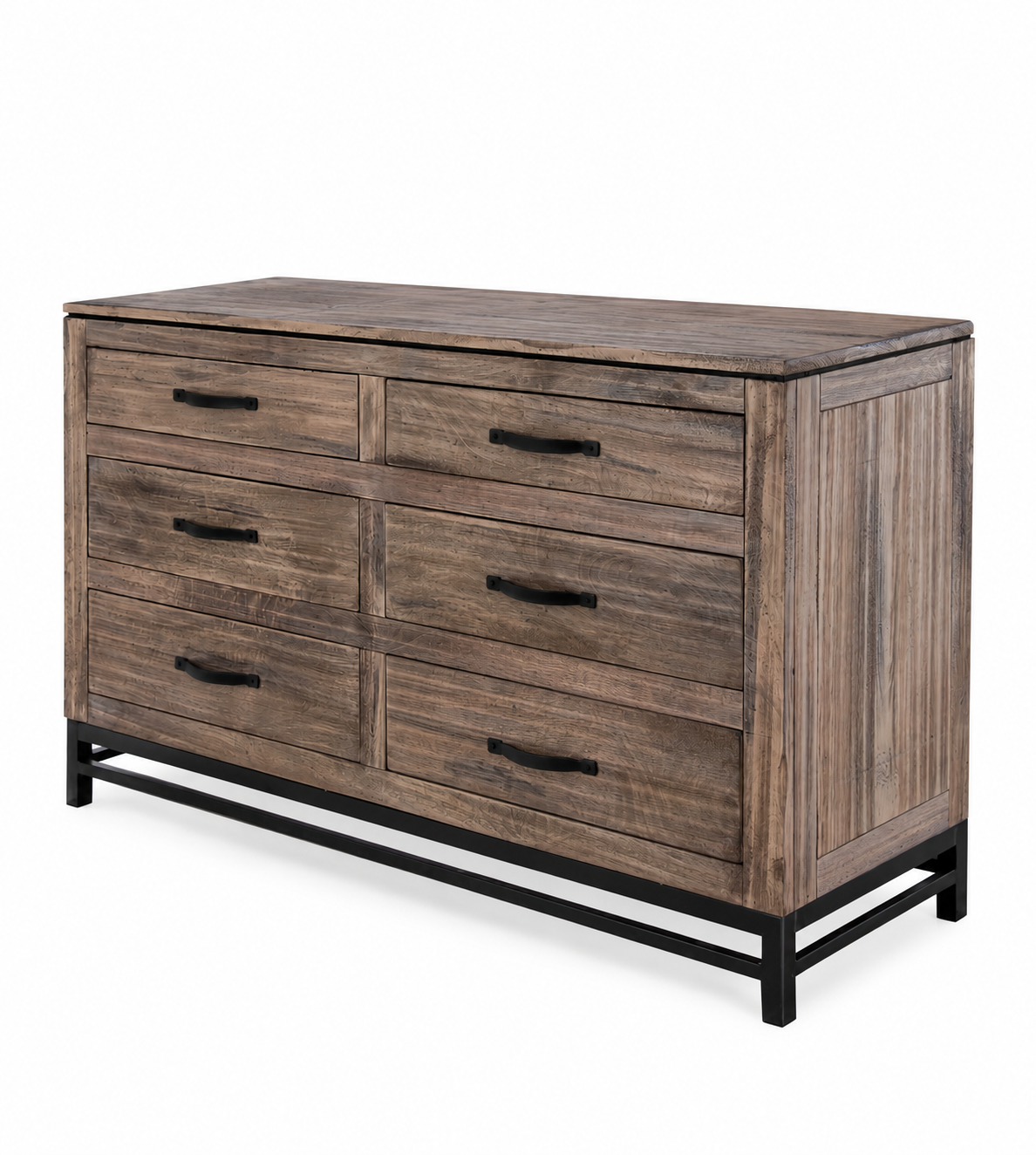 CLEARANCE! Solid Wood 6 Drawer Dresser