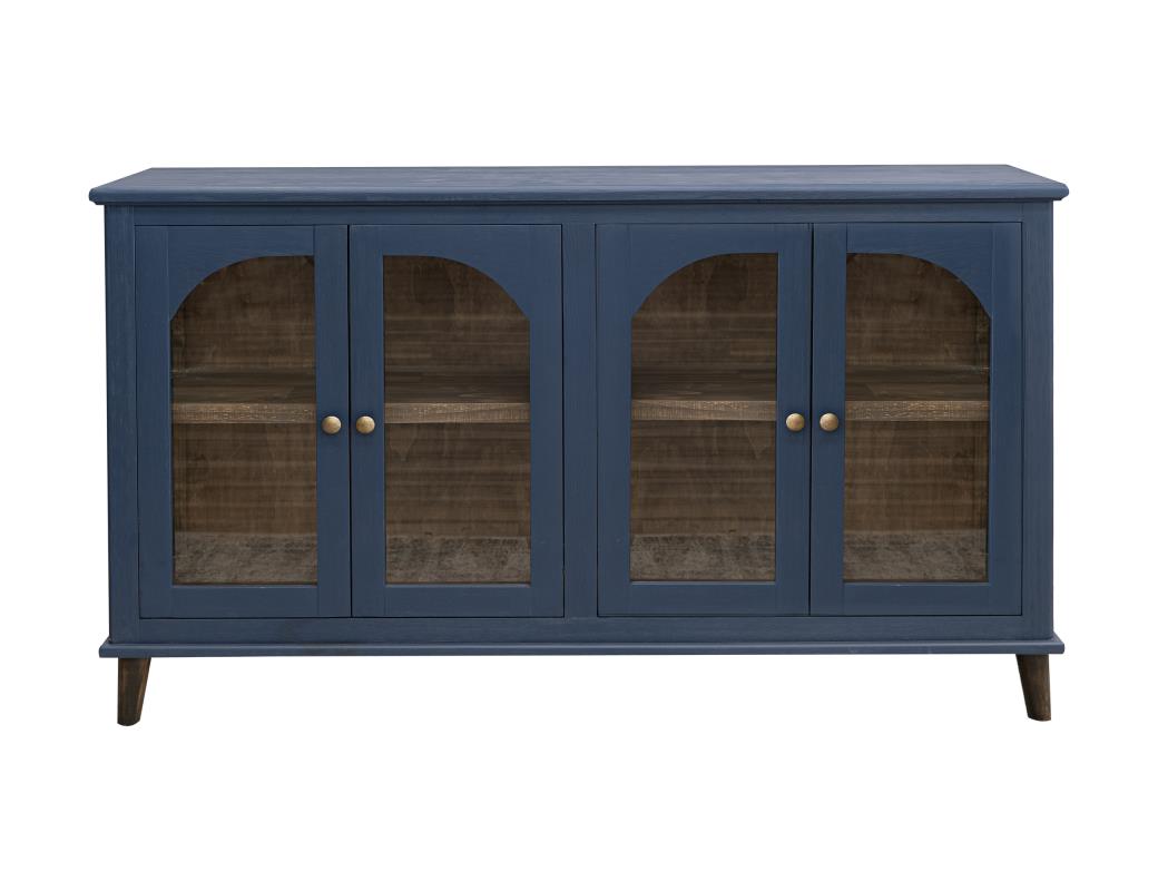 4 Glass Door Console