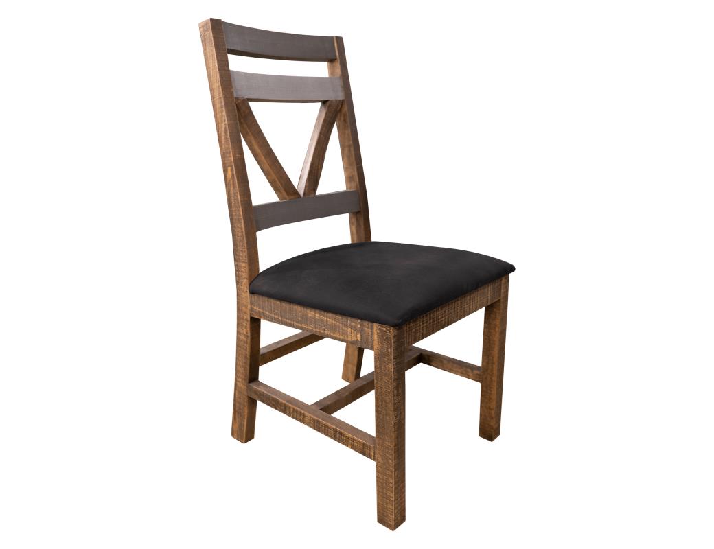 Upholstered Seat Wooden Chair