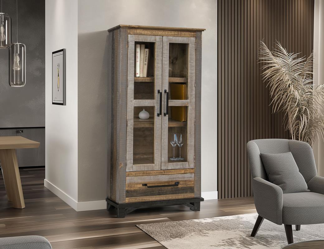 1 Drawer, 2 Doors Cabinet
