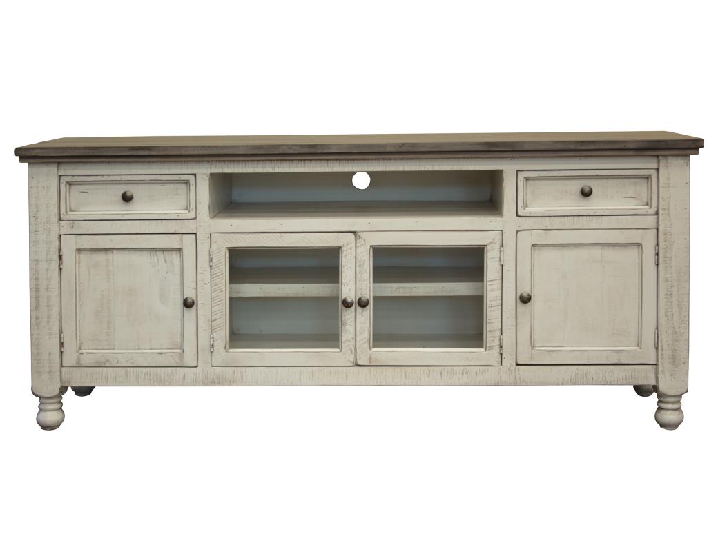 2 Drawer 4 Doors 80" TV Stand