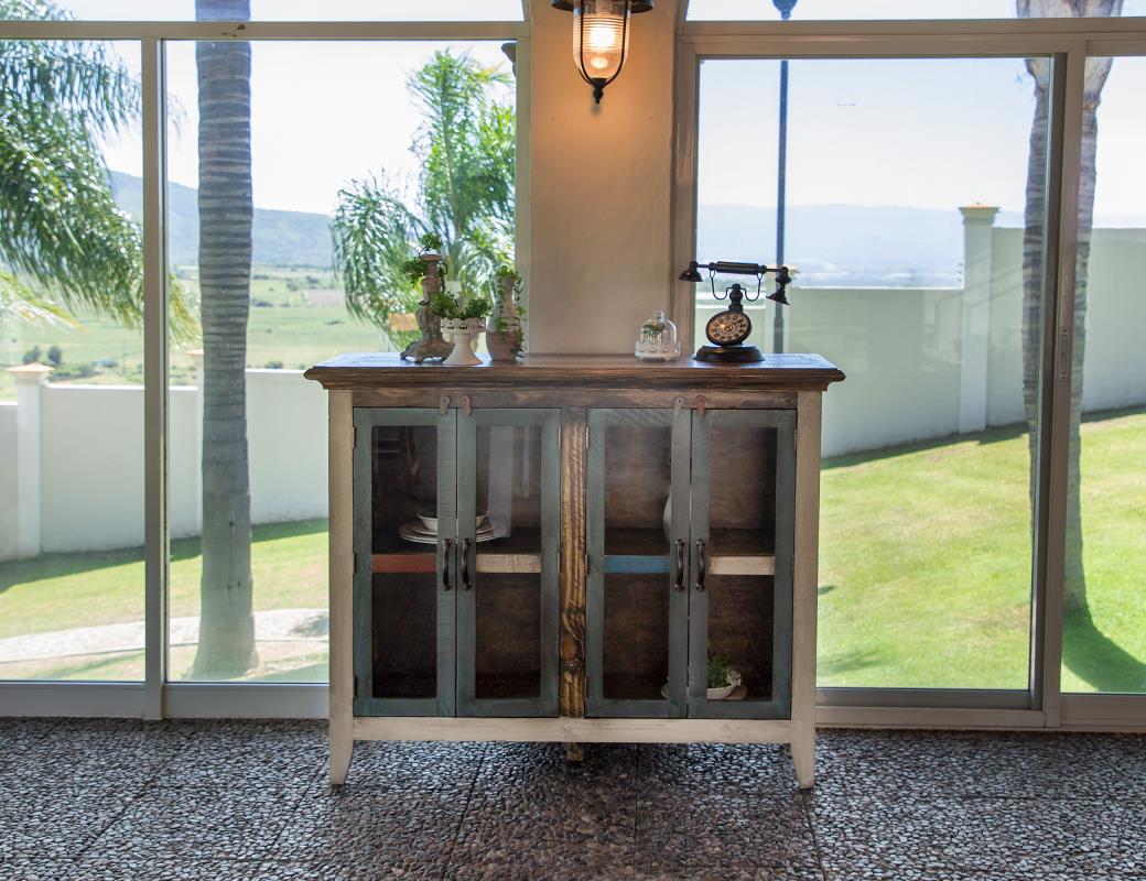 4 Glass Door 50" Console
