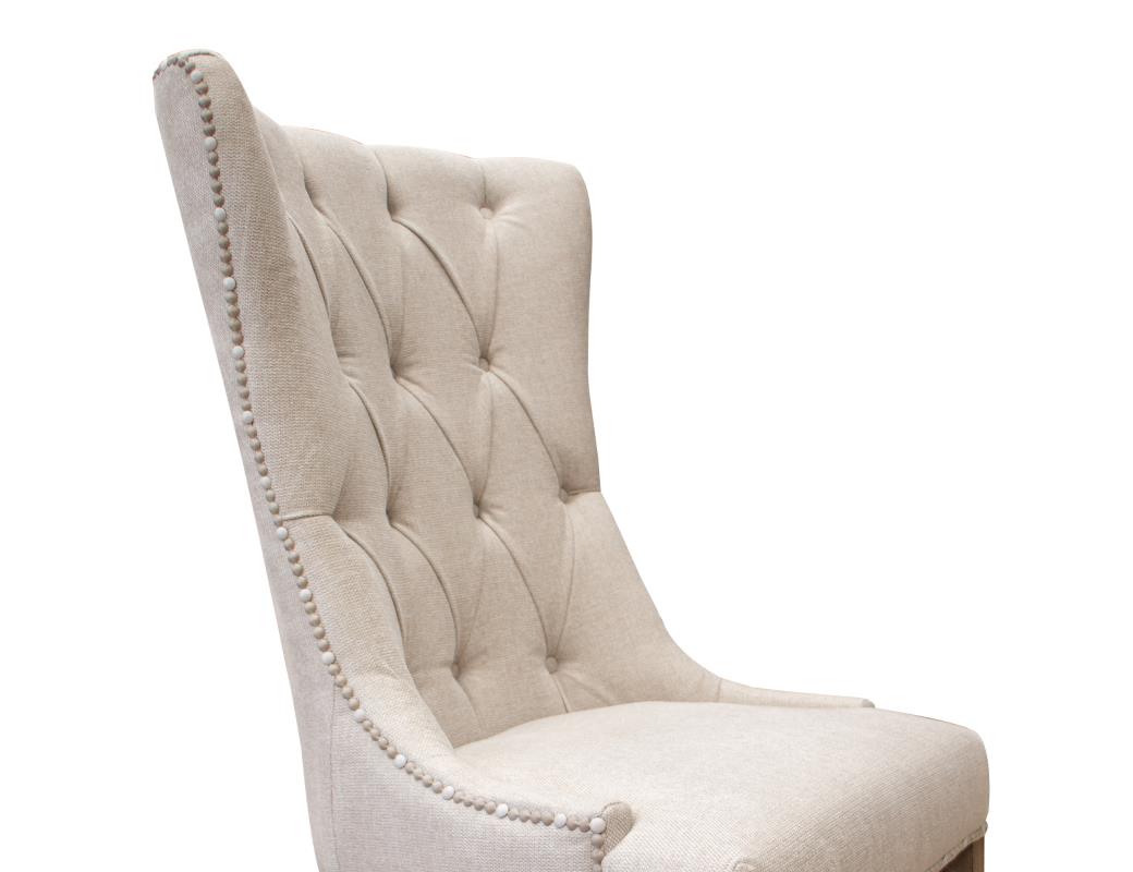 Tufted Backrest Upholstered 7332 Chair