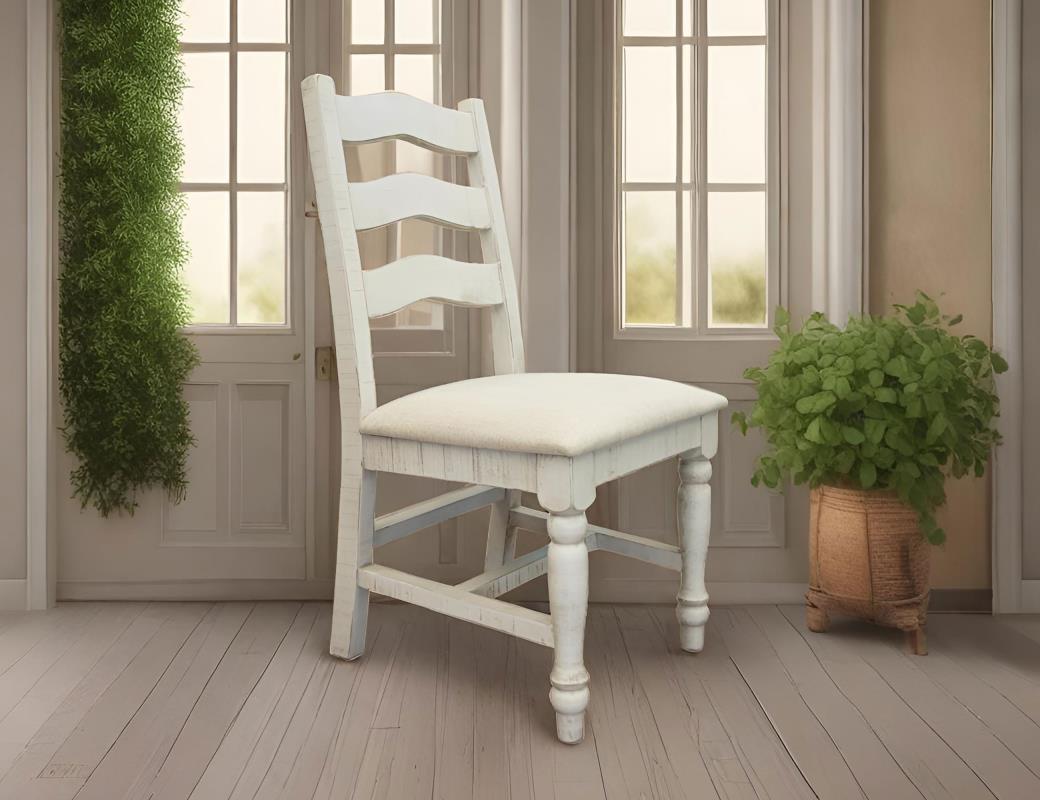Upholstered Seat Wooden Chair