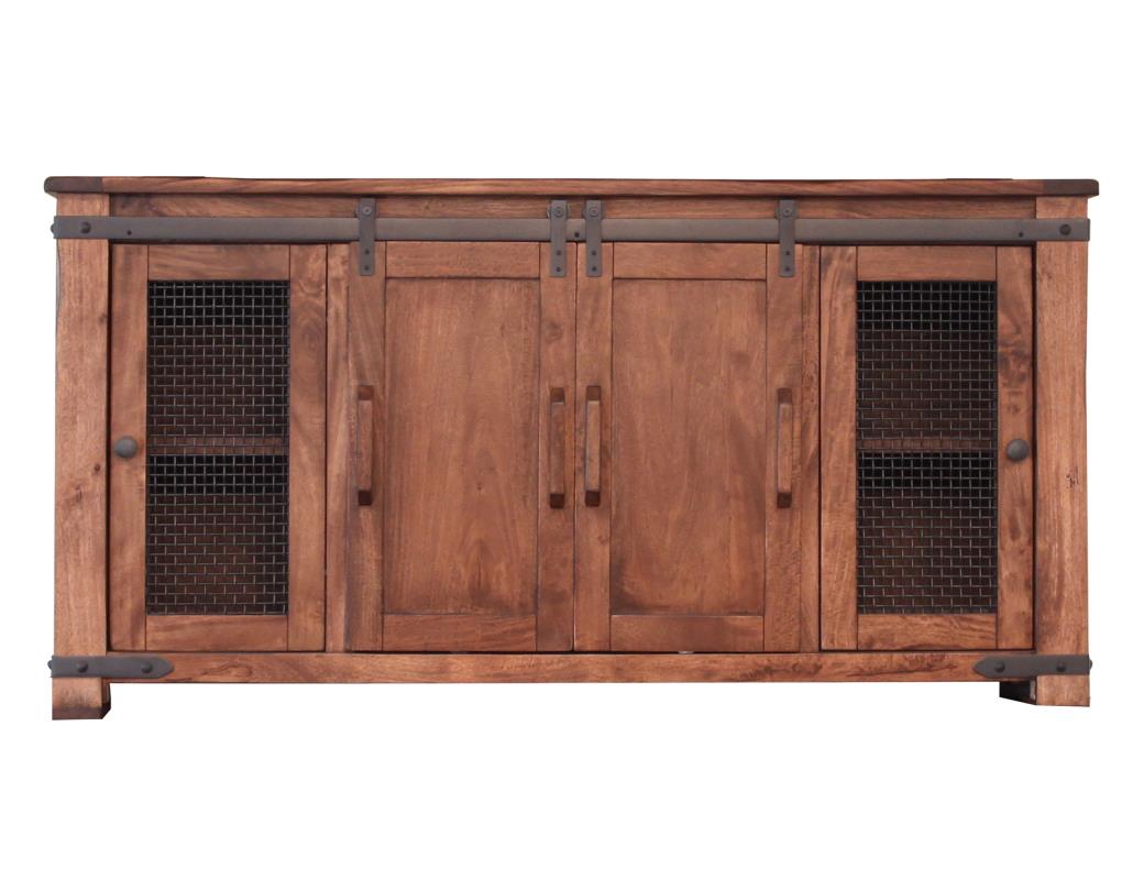 4 Doors 70" TV Stand