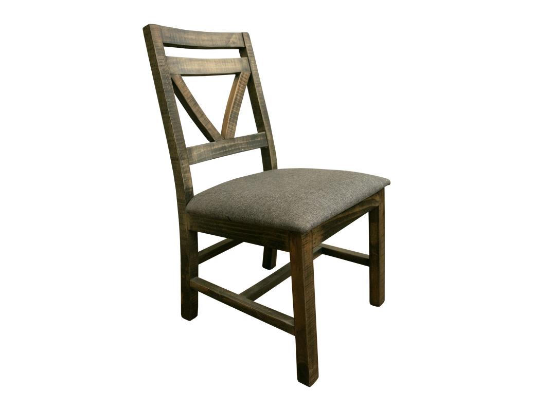 Upholstered Seat Wooden Chair