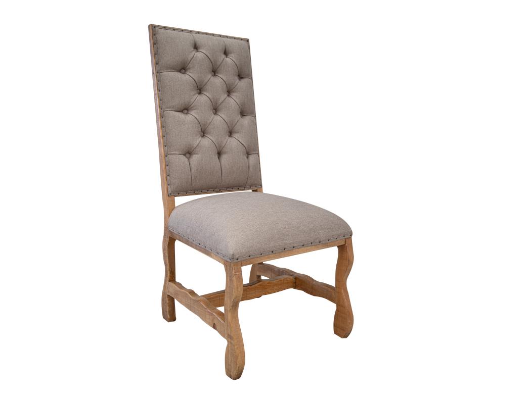 Tufted Backrest Upholstered Chair