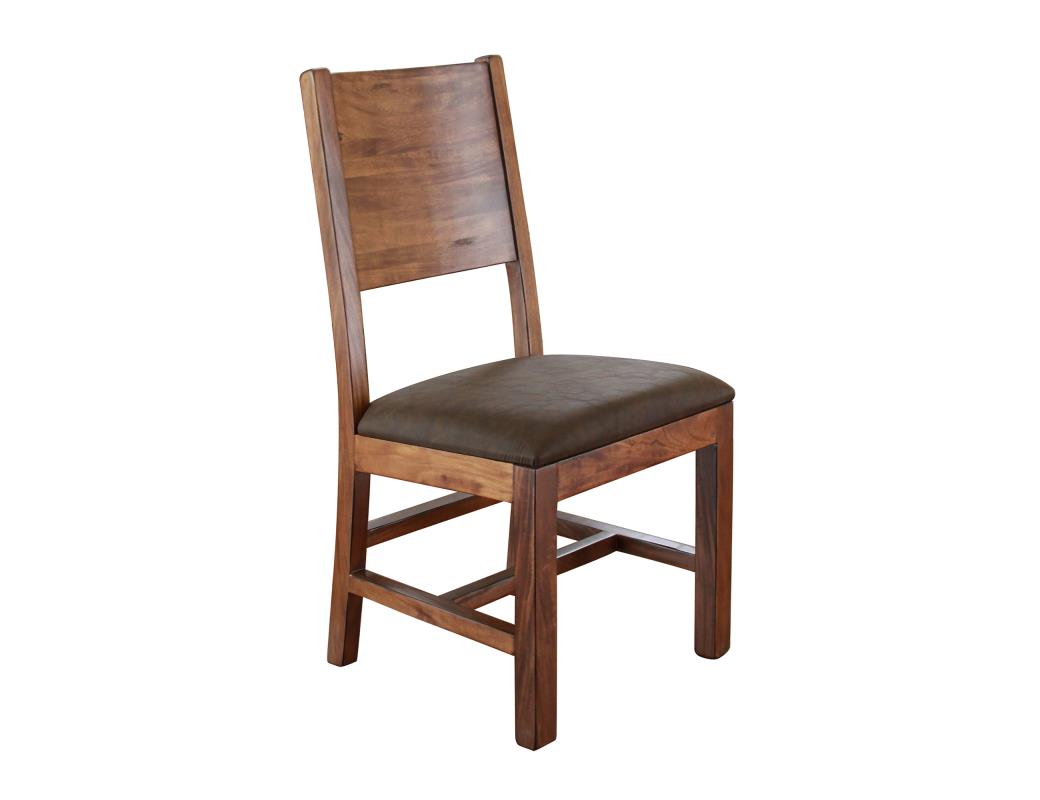 Upholstered Seat Wooden Chair