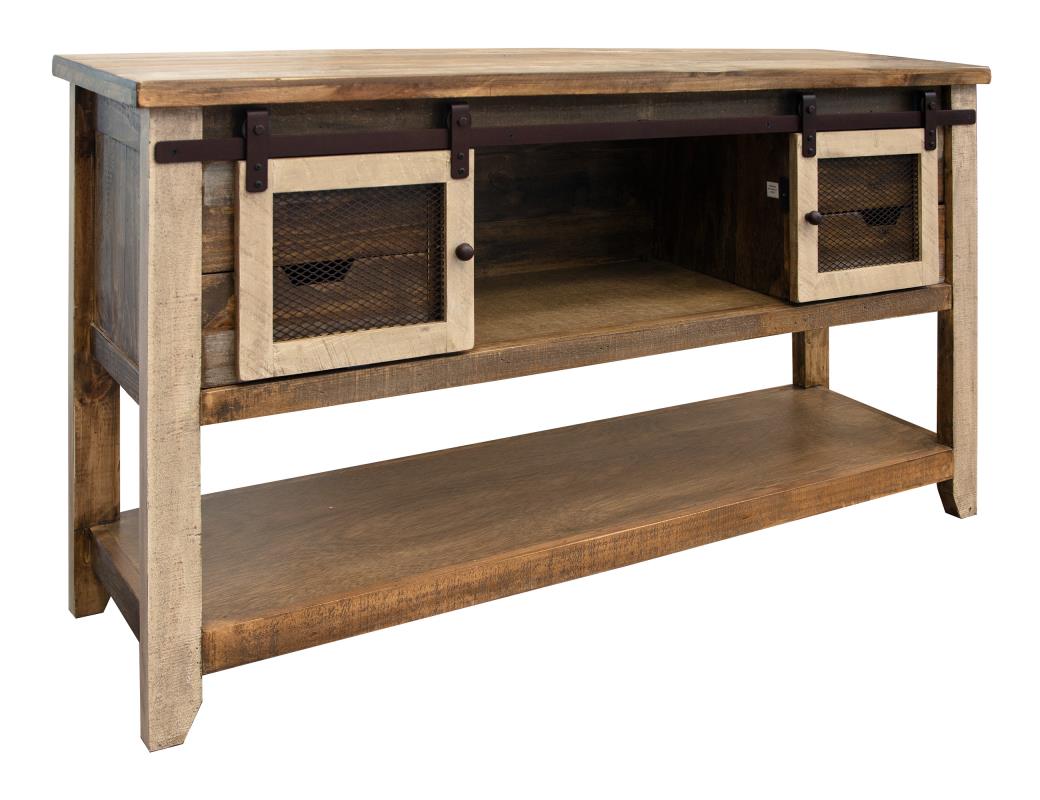 4 Drawer 2 Doors Sofa Table