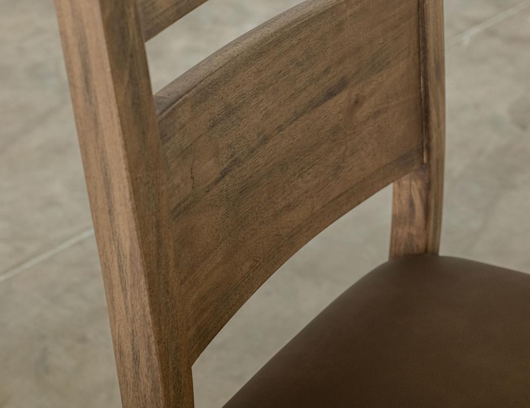 Upholstered Seat Wooden Chair