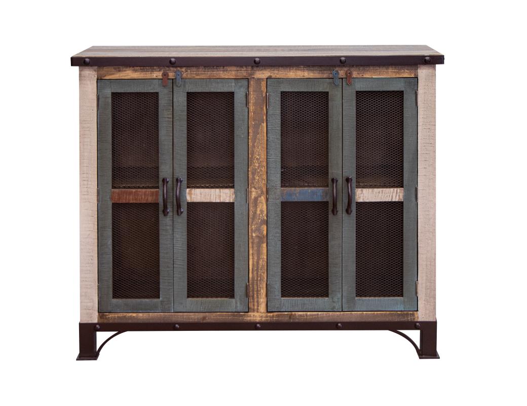 4 Iron Mesh Door 48" Console
