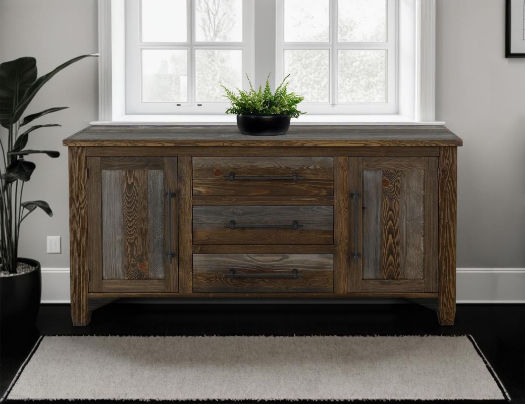 3 Drawer, 2 Door, Buffet