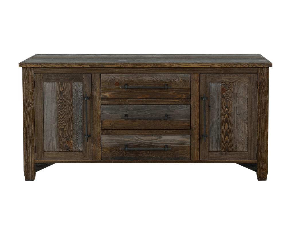 3 Drawer, 2 Door, Buffet