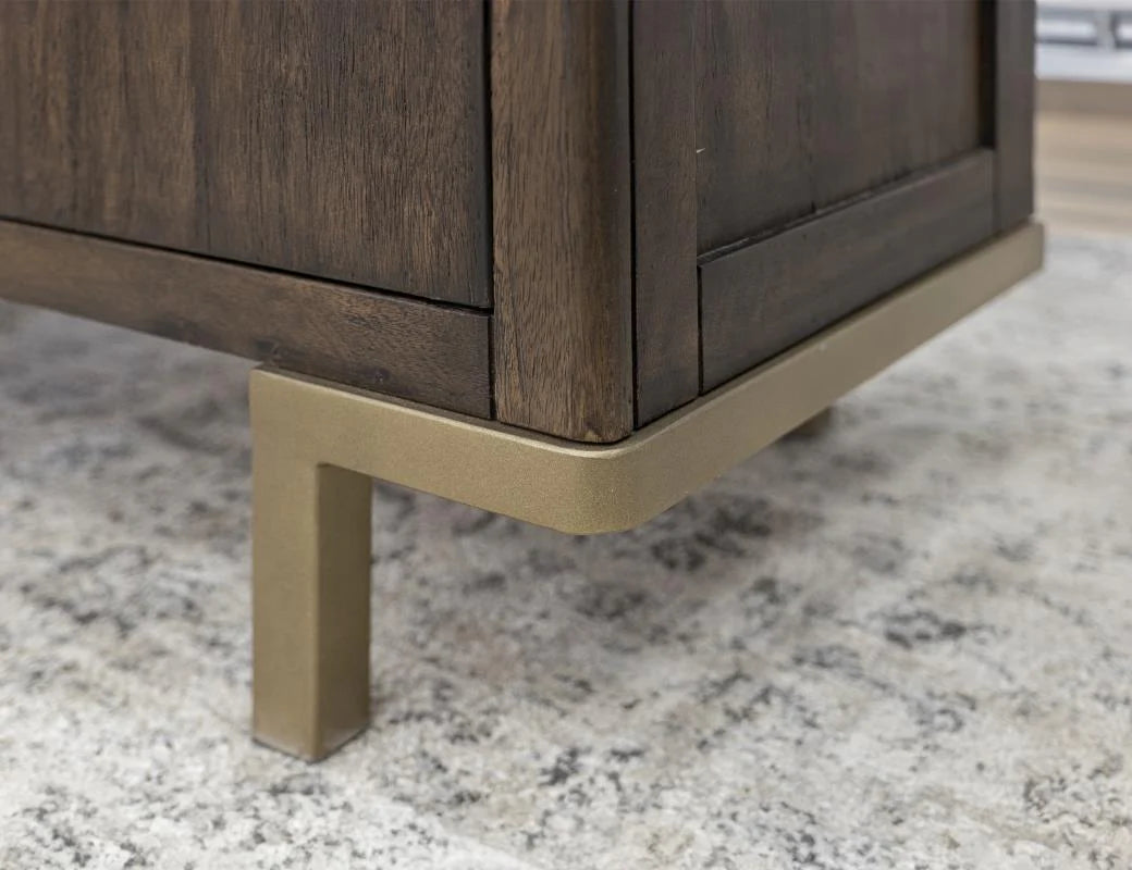 CLEARANCE! 70" Solid Wood Tv Stand