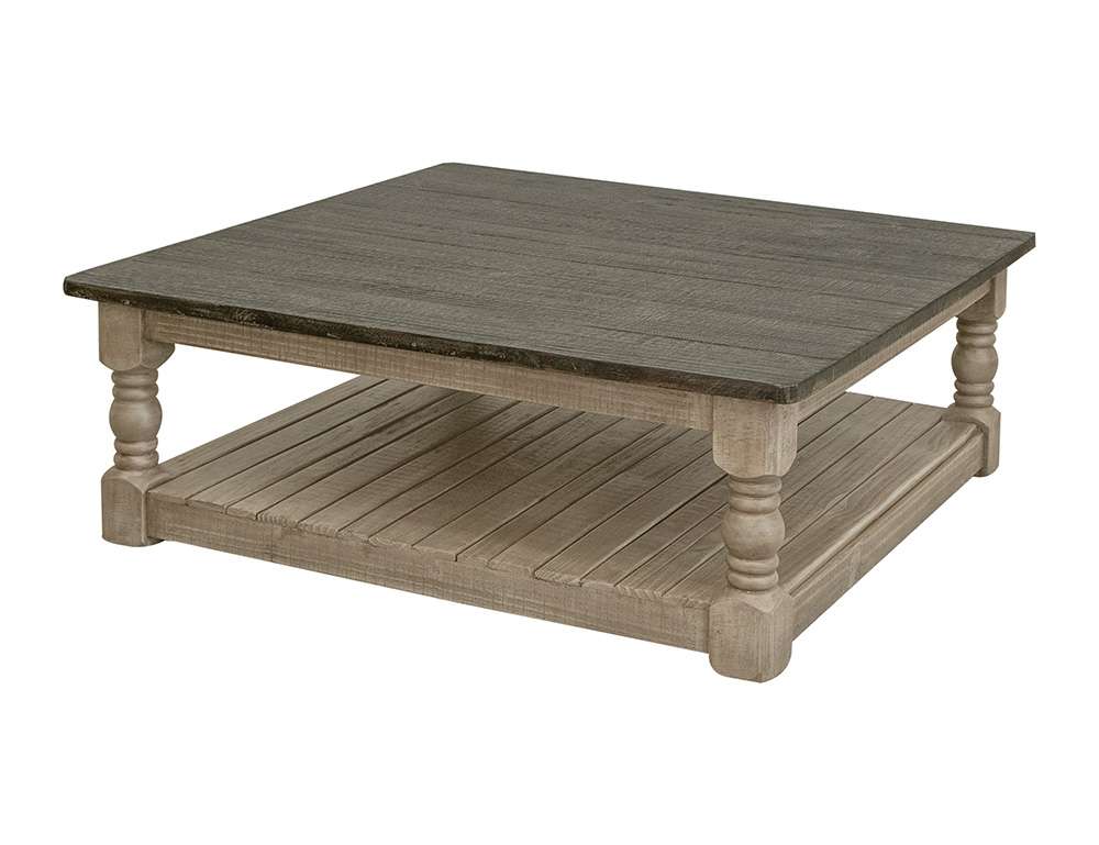 CLEARANCE! 45" Square Cocktail Table Solid Wood