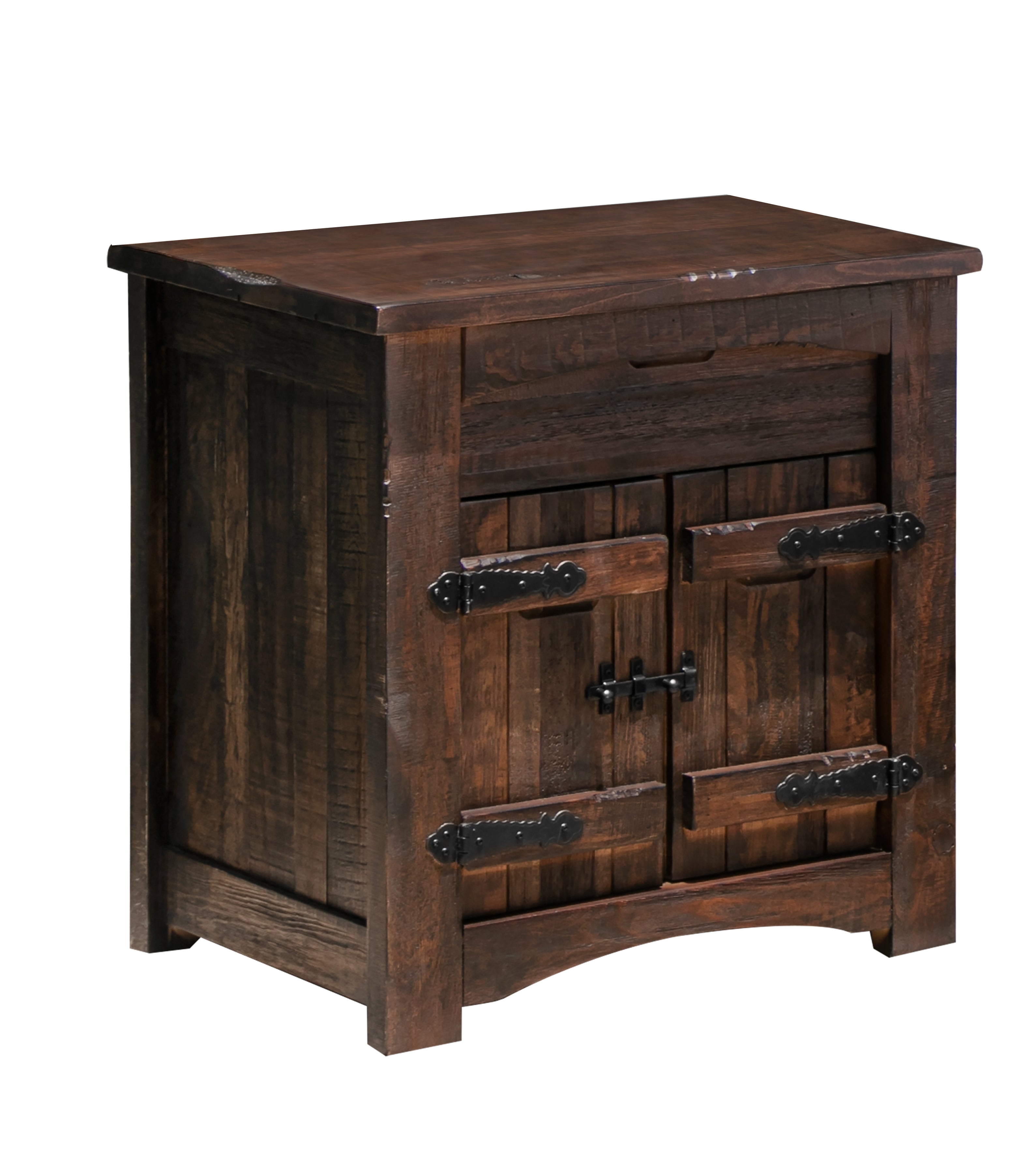 CLEARANCE! Solid Wood Nightstand w/1 Drawer