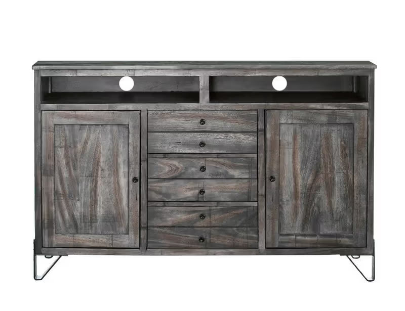 CLEARANCE! 3 Drawer 2 Door 60" TV Stand