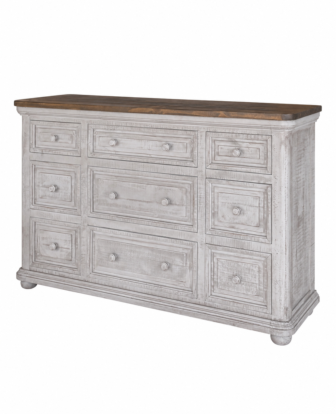 CLEARANCE! Solid Wood 9 Drawer Dresser