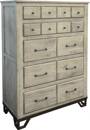 CLEARANCE! Solid Wood 5 Drawer Chest