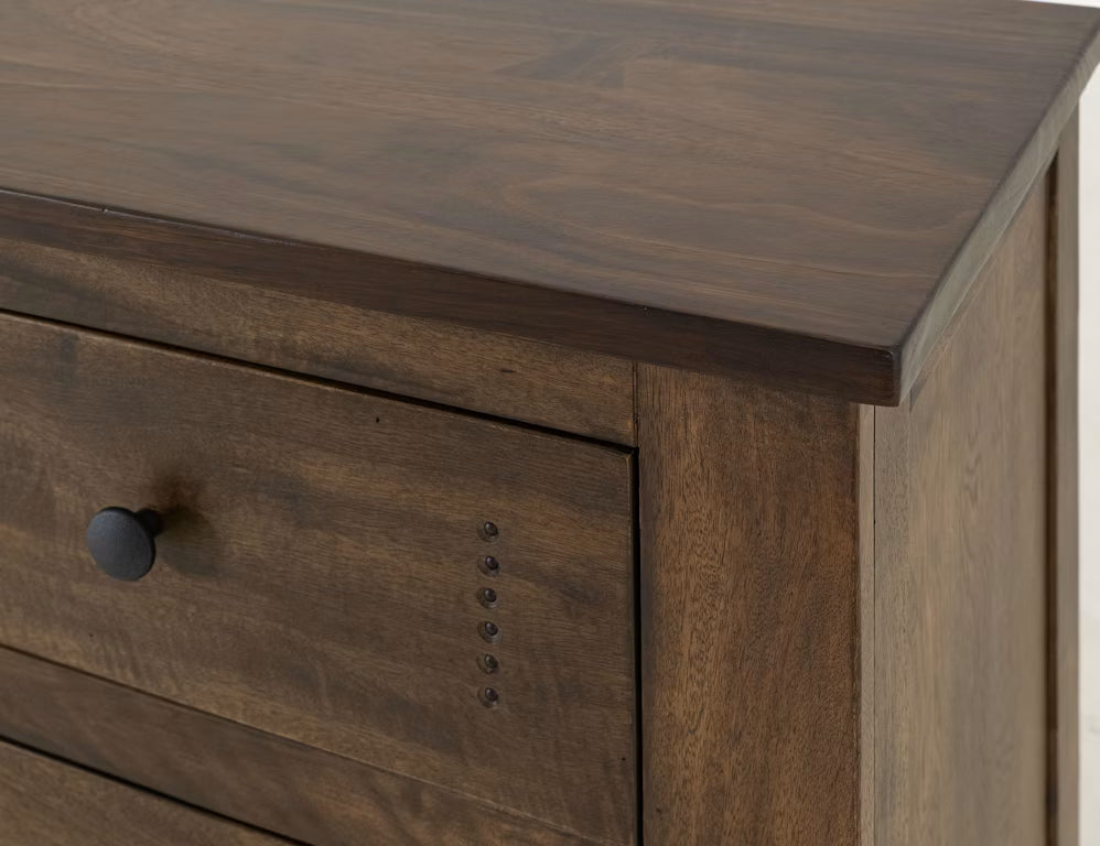 CLEARANCE! Solid Wood 5 Drawer Chest